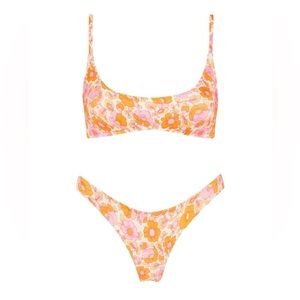 Triangl MACI neon pop swimsuit barely ever worn